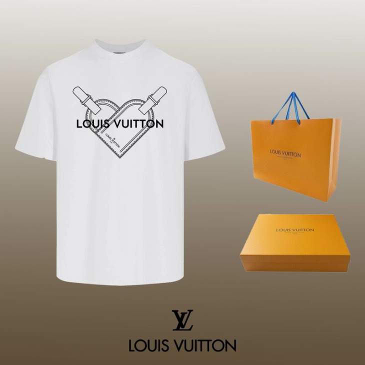 Picture of Louis Vuitton T Shirts Short _SKULVXS-Lsxitx966700
